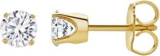 LuvMyJewelry Seraph 2 Ct TW Lab Grown Round Diamond Studs 14K Gold Earrings in 14K Yellow Gold at Nordstrom