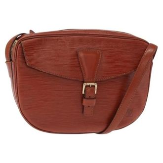Louis Vuitton Pre-owned Cross Body Bags, female, Brown, Size: ONE SIZE Pre-owned Leather Cross Body Bag
