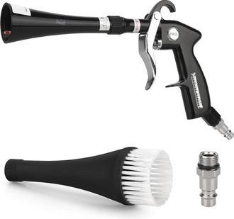 OEM Pistola De Limpieza Para Coches, 6-9,2 Bar, Pistola De Aire Comprimido Con 2 Juegos De Boquillas, Pistola De Alta Presi&oacute;n, Pistola De Limpieza En Seco