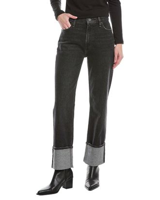 Hudson Hudson Jeans Remi High-Rise Washed Black Ankle Jean