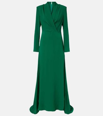 Oscar De La Renta Vestido de c&oacute;ctel en mezcla de seda