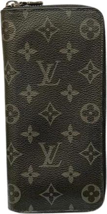 Louis Vuitton Pre-owned Vintage Long Wallet (Bi-fold) - unisex - Vintage Accessoires - Zwart - ONE Size - Vintage