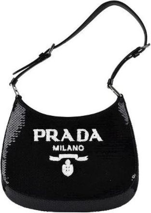 Prada Leather prada-bags - Dames - Schoudertassen - Zwart - ONE Size - Leer - Tassen