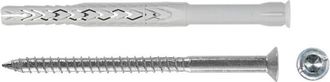 Fischer Tassello in nylon prolungato sxrl-wt is - &oslash; mm.10x120 vite &oslash; mm.7x127 torx t40