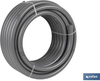 cofan Rollo De Tuberia Hidro Gris Certificada &Oslash;40mm 25m, Este Rollo De Tuber&iacute;a R&iacute;gido Cuenta Con Una Excelente Resistencia A La Compresi&oacute;n Y Una Gran Compat