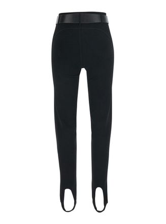 Self Portrait Stirrup Leggings - Black