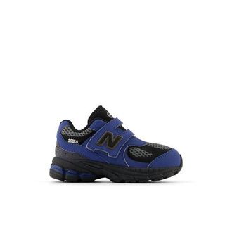 New Balance Infants 2002 Hook & Loop in Blue/Grey Synthetic, size 3.5