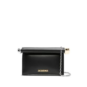 Jacquemus Womens Bags Clutches Black Aw25 - female - Jacquemus - Cross Body Bags - Black - ONE SIZE - Bags