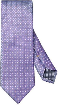 Eton Square Geometric Silk Tie in Medium Purple at Nordstrom Rack