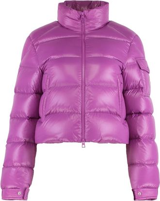 Moncler Down Jackets, female, Pink, S, Piumino corto Petra