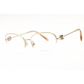 Ralph Lauren Ladies Gold Tone Cat Eye Eyeglass Frames 0RL5129