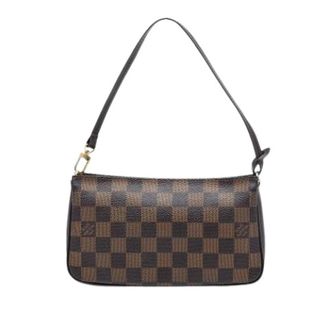 Louis Vuitton Pre-owned Shoulder Bags, female, Brown, Size: ONE SIZE Pre-owned Navona Shoulder Bag