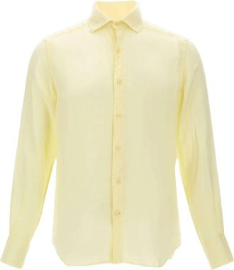 MC2 Saint Barth Pastel Yellow Lightweight Casual Shirt