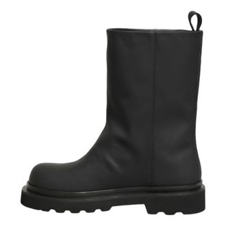 Dolce & Gabbana High Boots, male, Black, Size: 9 US Mid Calf Boots