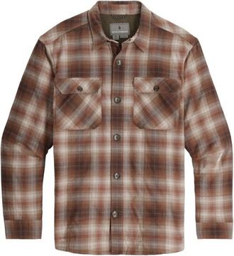 Royal Robbins Snowcap Lined Flannel L/S Hemd für Herren | braun