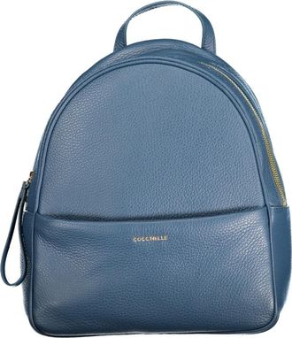 Coccinelle Nory Rugzak - Dames - Rugzakken - Blauw - ONE Size - Tassen