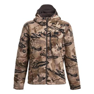 Under Armour (WMNS) Under Armour Whitetail Rut Windproof Jacket Tan Black 1378819-989