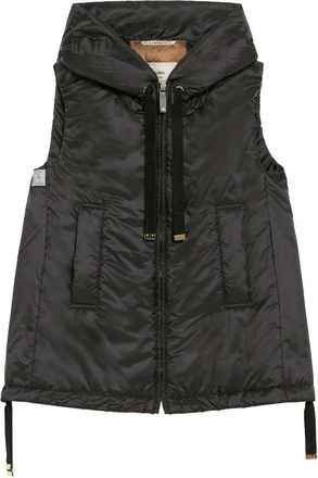 Max Mara Greengo Sleeveless Puffer Jac Black
