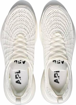 Athletic Propulsion Labs Womens Techloom Zipline Shoe In Ivory/ivory/black