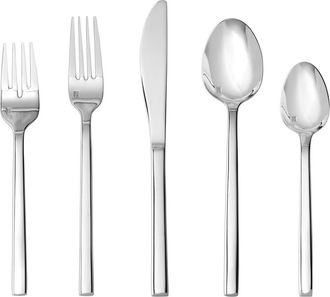 Fortessa Arezzo 20-Piece Place Setting in Stainless Steel at Nordstrom
