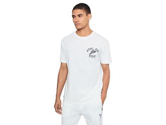 Polo Ralph Lauren Classic Fit Logo Jersey T-Shirt Mens Clothing White : 2XL, Cotton/Jersey