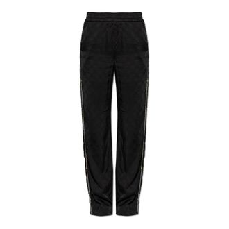 Off-white Pantalones de Jacquard - Sport - Mujer - Negro - XS