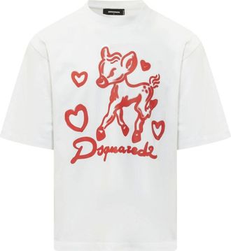 Dsquared2 Uomo, Top, Bianco, S, new