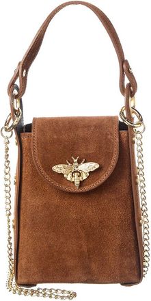 Persaman New York Raina Mini Suede Bee Bag