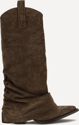 R13 Suede Cowboy Boots Female 41