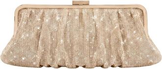 Twentyfourhaitch Zevara Pochette - Dames - Clutches - Geel - ONE Size - Tassen