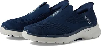 Skechers Go Walk 6- Easy On Hands Free Slip-Ins Mens Shoes Navy : 10.5 D - Medium, Textile/Synthetic
