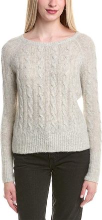 Autumn Cashmere Cable Cashmere & Silk-Blend Sweater