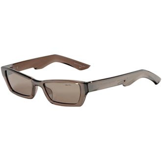 Nike Womens 53 mm Grey Sunglasses