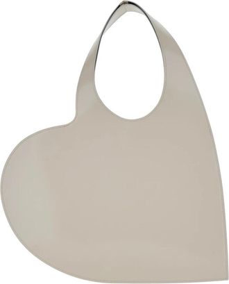 Coperni Heart Tote - Dames - Schoudertassen - Beige - ONE Size - Leer - Tassen