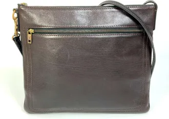 Louis Vuitton Brown Coffee Utah Leather Pochette Shoulder Bag (Pre-Owned)