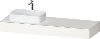 Duravit Consola Duravit Qatego, 1600x550x170mm, Con Recorte A La