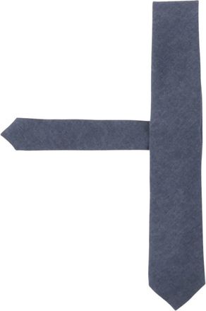 HUGO BOSS Cravatta in lana e seta - - Accessories - Uomo - Blu - ONE SIZE