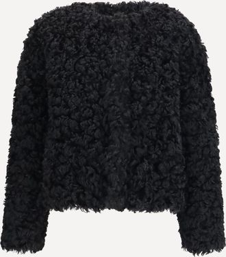 Kristina Ti Short plush Coat Female 42