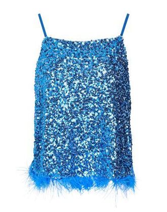 8 by YOOX SEQUIN HALTER TOP