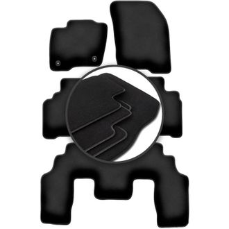 OEM Alfombrillas Premium Para Ford Galaxy Mk3 Minivan (2015-)