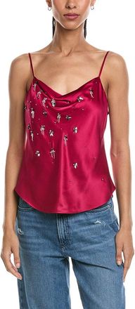 Cinq &agrave; Sept Cinq &Agrave; Sept Metal Paisley Ditsy Marta Silk Cami