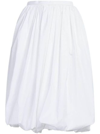 Marni Midi-rok met pofmouwen - Wit