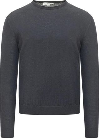Malo Girocollo Basico ZZ - - Knitwear - Uomo - Blu - 2XL
