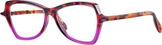Theo Bedtime Cat-eye Frame - unisex - Brillen - Veelkleurig - 55 MM - Accessoires