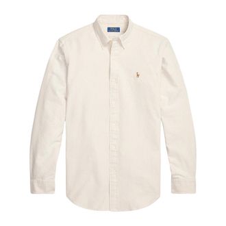 Ralph Lauren Casual overhemd - Heren - Overhemden - Beige - Maat: S
