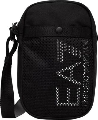 Emporio Armani Heuptas van technisch textiel - unisex - Schoudertassen - Zwart - ONE Size - Polyester - Tassen