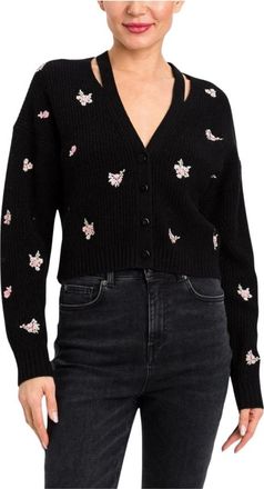 Twinset Cardigan - Dames - Vesten - Zwart - XS - Truien & Vesten