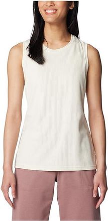 Columbia Crystal Pinetm Tank Top Womens Clothing White : LG, Cotton/Polyester/Viscose