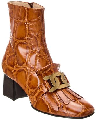 Tod's Tods Kate Leather Bootie