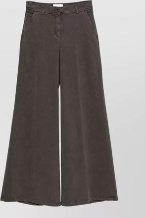 Via Masini 80 denim wide-leg trousers